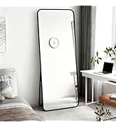 Amazon.co.jp: WISDHM 全身鏡 2way 姿見鏡 幅47x高157cm 壁掛け